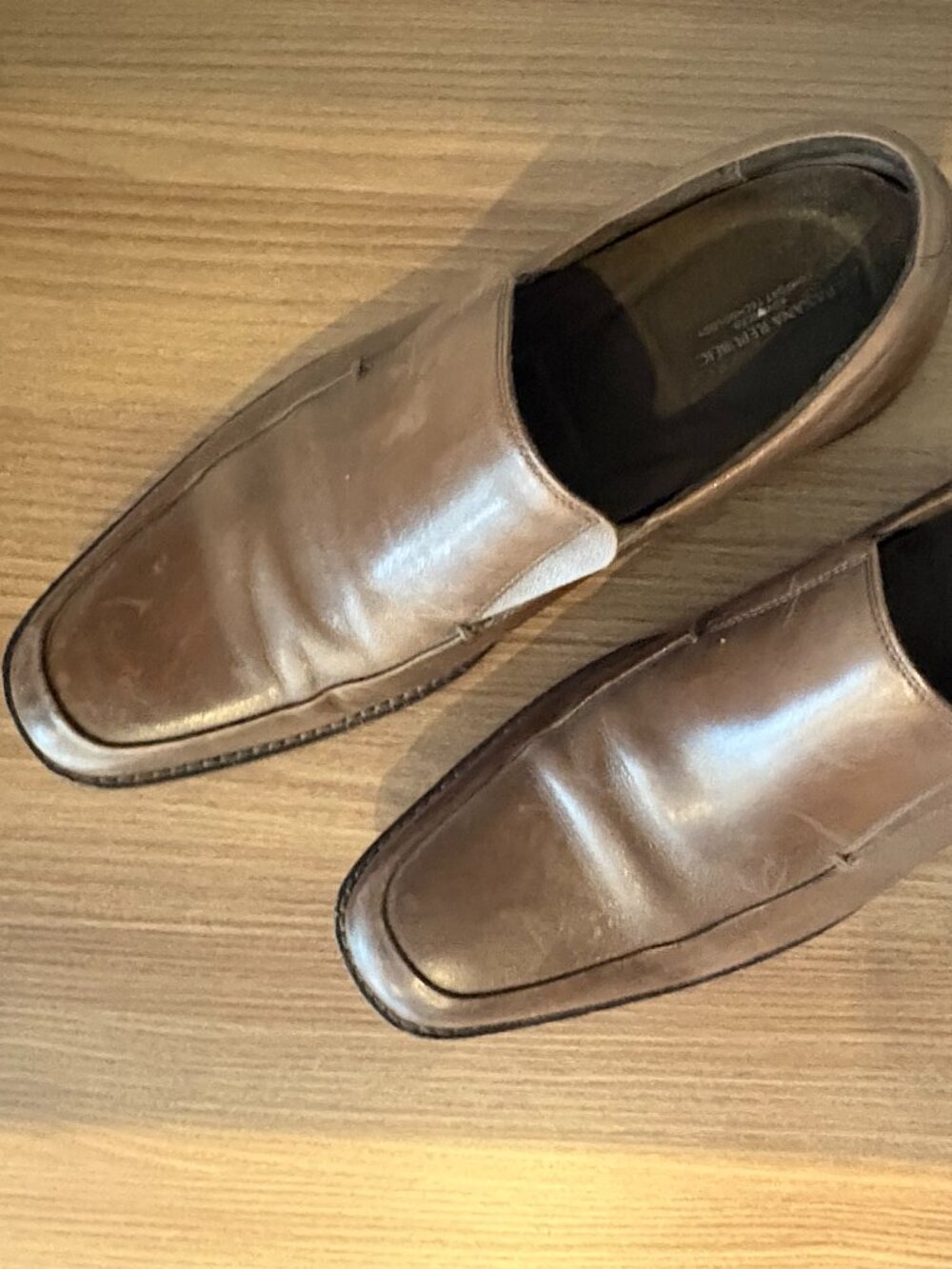 Brown Size 9.5 Banana Republic Slip On Loafers